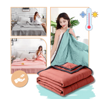 Lightweight Cotton-Spandex Cooling Blanket, 140 x 200 cm or 170 x 200 cm