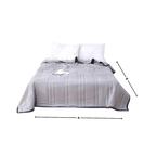Lightweight Cotton-Spandex Cooling Blanket, 140 x 200 cm or 170 x 200 cm