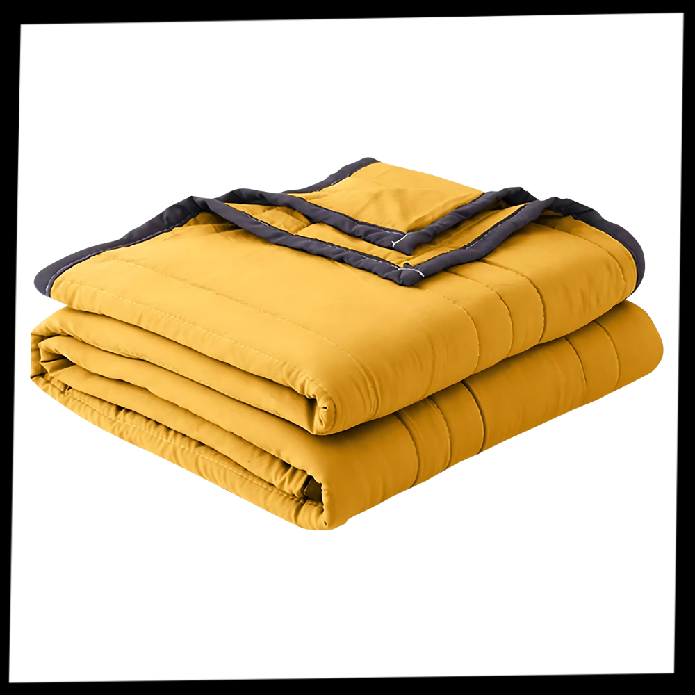 Lightweight Cotton-Spandex Cooling Blanket, 140 x 200 cm or 170 x 200 cm