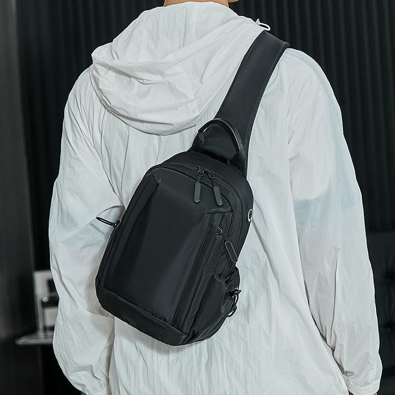Lightweight Urban Sling Backpack in Water-Resistant Fabric