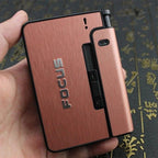 Limit Pack Metal Cigarette Case for 10 Cigarettes, 80–85 mm