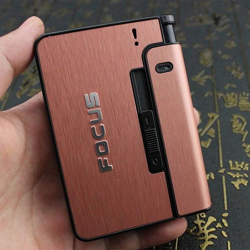 Limit Pack Metal Cigarette Case for 10 Cigarettes, 80–85 mm
