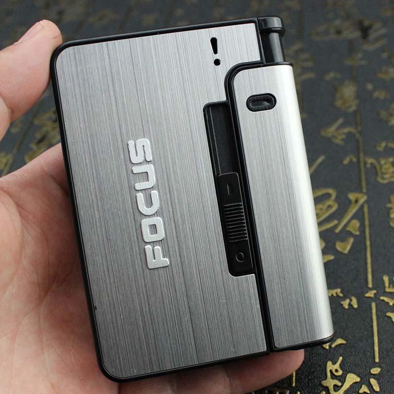 Limit Pack Metal Cigarette Case for 10 Cigarettes, 80–85 mm