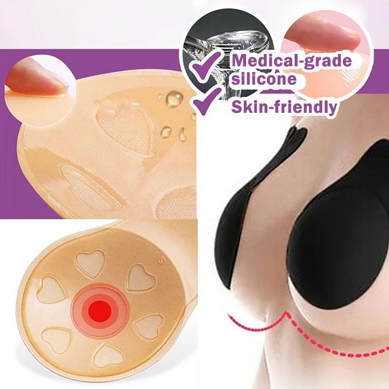 Invisible Silicone Back Support Bra Tape - Bunny Ear, 9.5-13 cm Sizes, view 7