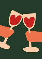 Livio Wine Glass Canvas Print-Welvere