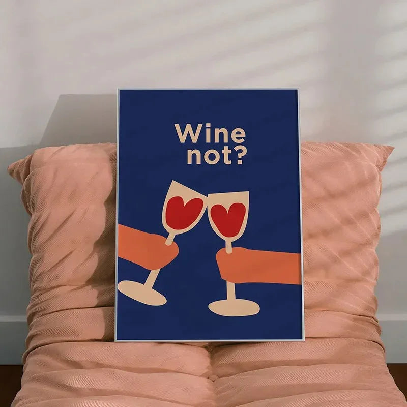 Livio Wine Glass Canvas Print-Welvere