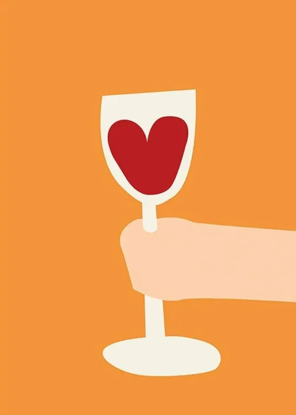 Livio Wine Glass Canvas Print-Welvere