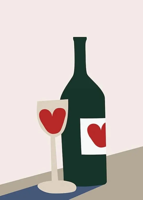 Livio Wine Glass Canvas Print-Welvere
