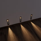 LED Stair Light with Sensor - Die-Cast Aluminium, 3 W, 240 V