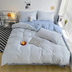 Lucetta Checkered & Marina Bedding Set-Welvere