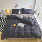 Lucetta Checkered & Marina Bedding Set-Welvere