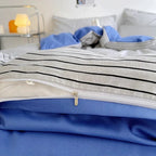Lucetta Checkered & Marina Bedding Set-Welvere