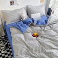 Lucetta Checkered & Marina Bedding Set-Welvere