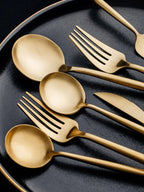 Lucisse Cutlery Set - 24pcs-Welvere