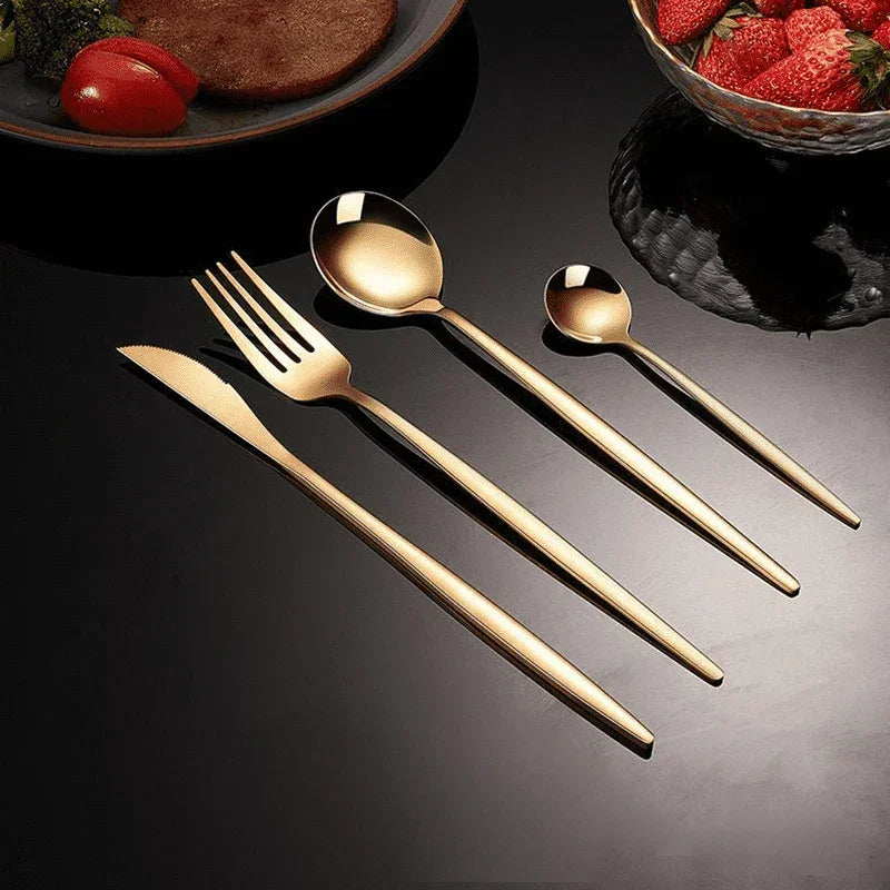 Lucisse Cutlery Set - 24pcs-Welvere