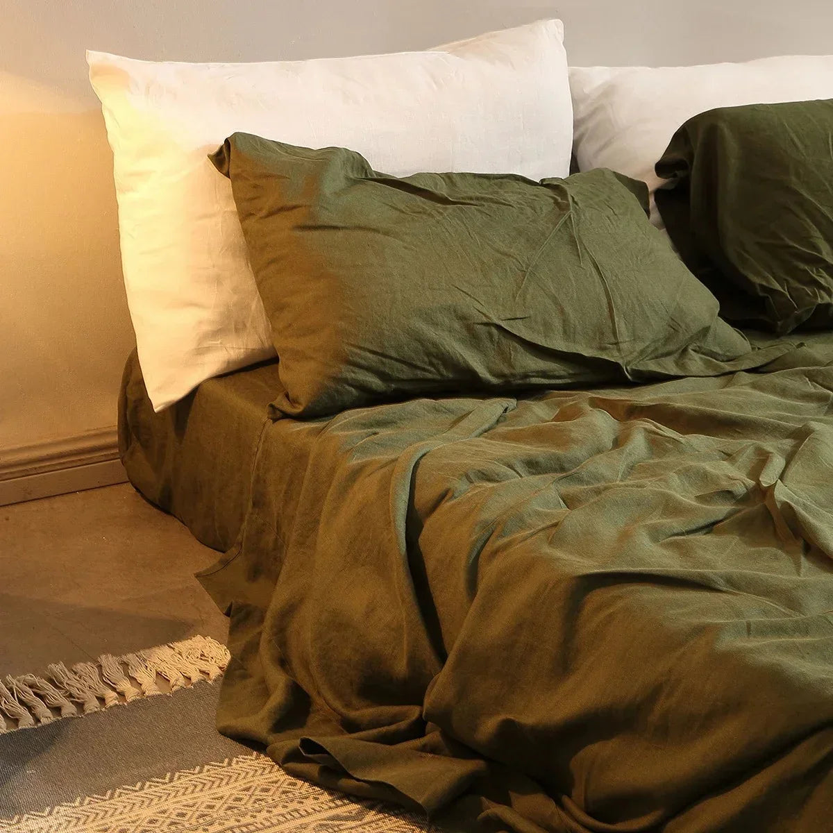 Lucisse Pure Linen Bedding Set-Welvere