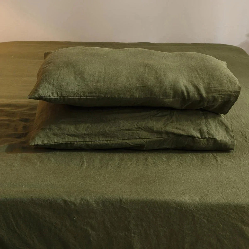 Lucisse Pure Linen Bedding Set-Welvere