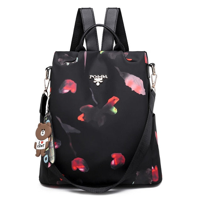 Anti-Theft Large Capacity Oxford Backpack - Durable, Zipper Closure, view 18