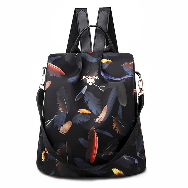 Anti-Theft Large Capacity Oxford Backpack - Durable, Zipper Closure, view 20