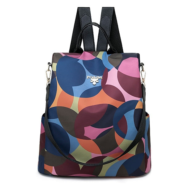 Anti-Theft Large Capacity Oxford Backpack - Durable, Zipper Closure, view 24