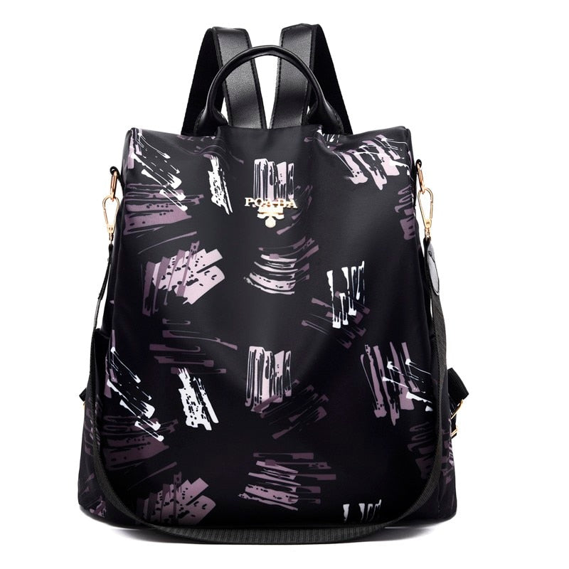 Anti-Theft Large Capacity Oxford Backpack - Durable, Zipper Closure, view 27