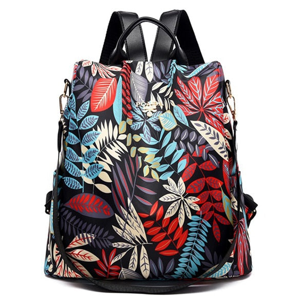 Anti-Theft Large Capacity Oxford Backpack - Durable, Zipper Closure, view 30