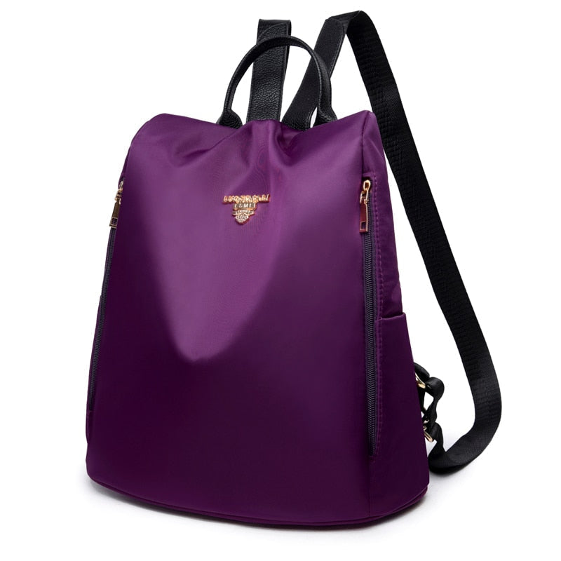 Anti-Theft Large Capacity Oxford Backpack - Durable, Zipper Closure, view 32