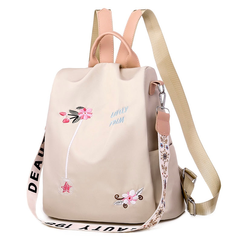 Anti-Theft Large Capacity Oxford Backpack - Durable, Zipper Closure, view 35