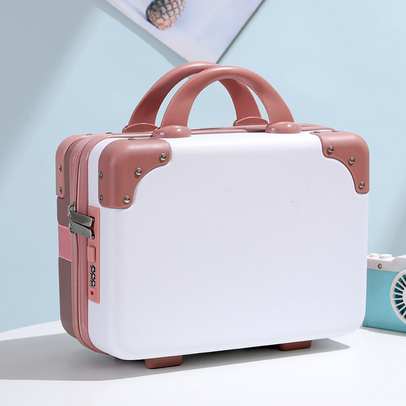 Hard-Shell Vanity Carry Cosmetic Case - Reinforced Corners, Combination Lock, view 8