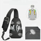 Anti-Theft Waterproof Shoulder Backpack for Travel - RFID Pocket, Nylon, 36cm, view 4