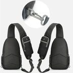 Anti-Theft Waterproof Shoulder Backpack for Travel - RFID Pocket, Nylon, 36cm, view 5