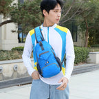 Anti-Theft Waterproof Shoulder Backpack for Travel - RFID Pocket, Nylon, 36cm, view 6