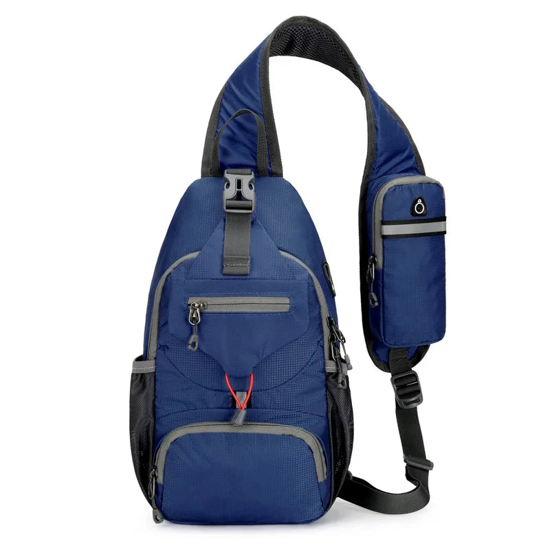 Anti-Theft Waterproof Shoulder Backpack for Travel - RFID Pocket, Nylon, 36cm, view 9