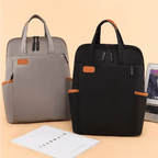 Theft-Proof Travel Backpack - Hidden Zips, Oxford Fabric, 20-35L Capacity, view 2