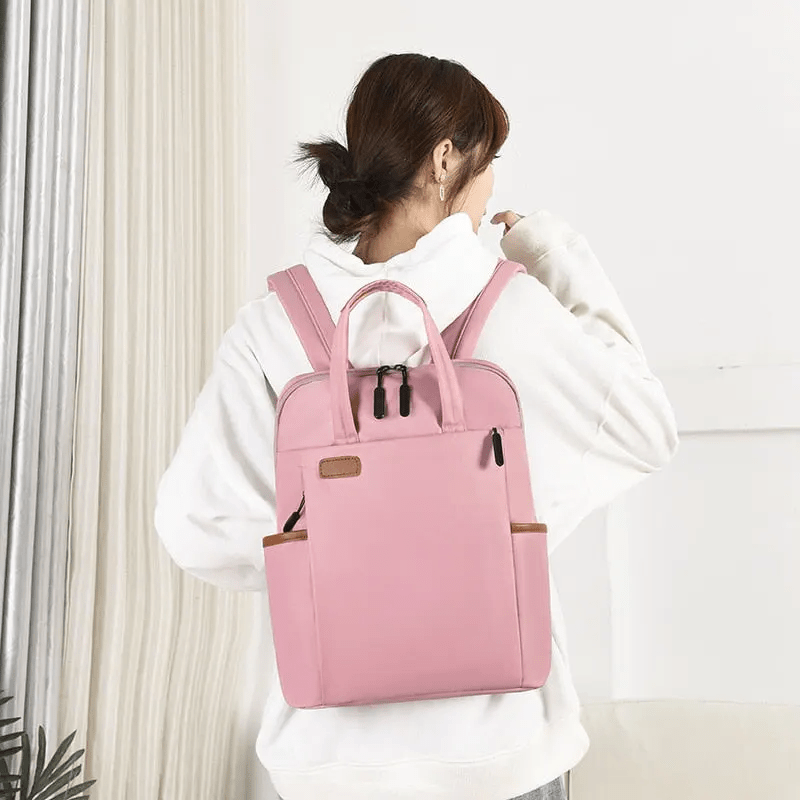 Theft-Proof Travel Backpack - Hidden Zips, Oxford Fabric, 20-35L Capacity