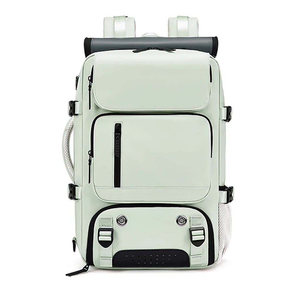 Waterproof Travel Backpack with USB Port - Shoe Compartment, Fits 15.6" Laptop, view 10