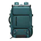 Waterproof Travel Backpack with USB Port - Shoe Compartment, Fits 15.6" Laptop, view 12
