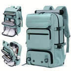 Waterproof Travel Backpack with USB Port - Shoe Compartment, Fits 15.6" Laptop, view 16