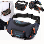 Waterproof Oxford Waist Bag for Travel - Nylon, Stash Style, Unisex, view 2