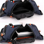 Waterproof Oxford Waist Bag for Travel - Nylon, Stash Style, Unisex, view 5