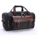 Spacious Travel Bag with High-Quality Leather Trim - Large Main Compartment, view 11