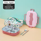 Stainless Steel Multi Compartment Kids Lunch Box - 1500 ml, 304 Steel, view 13