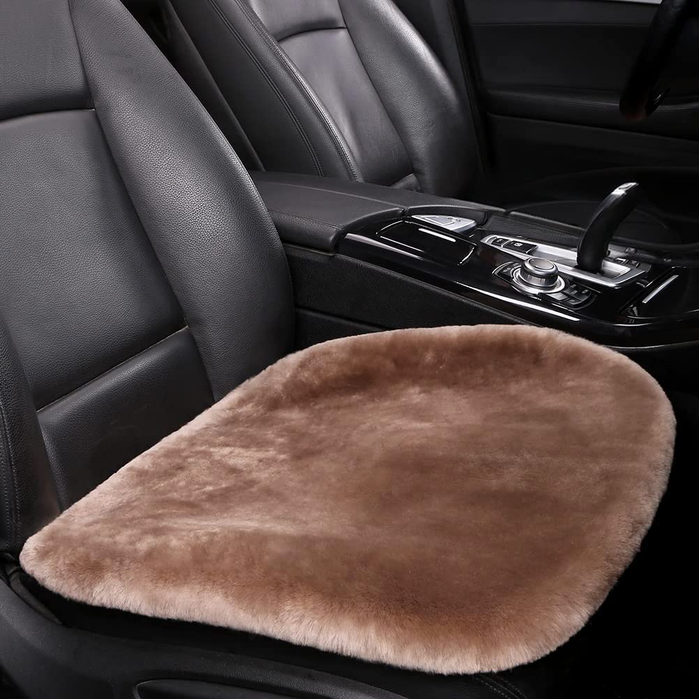 Sheepskin Cushion for Car, Home or Office - Wool, 43 x 132 cm