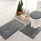 Luxury Microfibre Bath Mat Set, 11.81 x 15.75 Inch