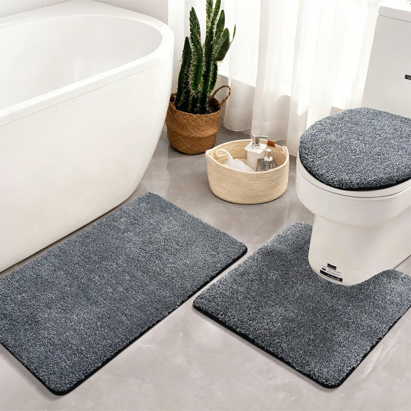 Luxury Microfibre Bath Mat Set, 11.81 x 15.75 Inch
