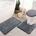 Luxury Microfibre Bath Mat Set, 11.81 x 15.75 Inch