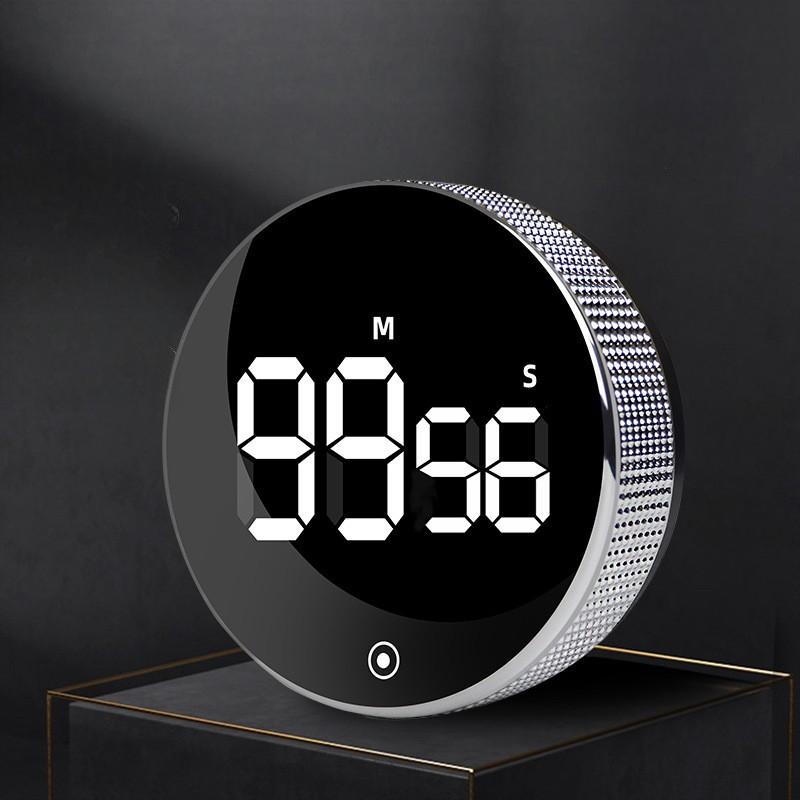 Magnetic Electronic Rotary Kitchen Timer, 0–99 Minutes 59 Seconds