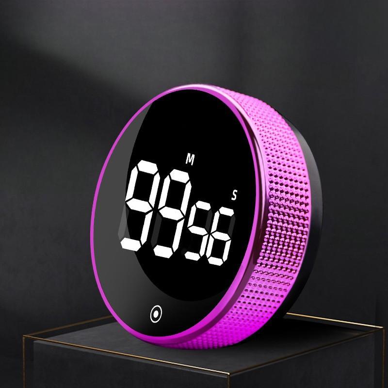 Magnetic Electronic Rotary Kitchen Timer, 0–99 Minutes 59 Seconds