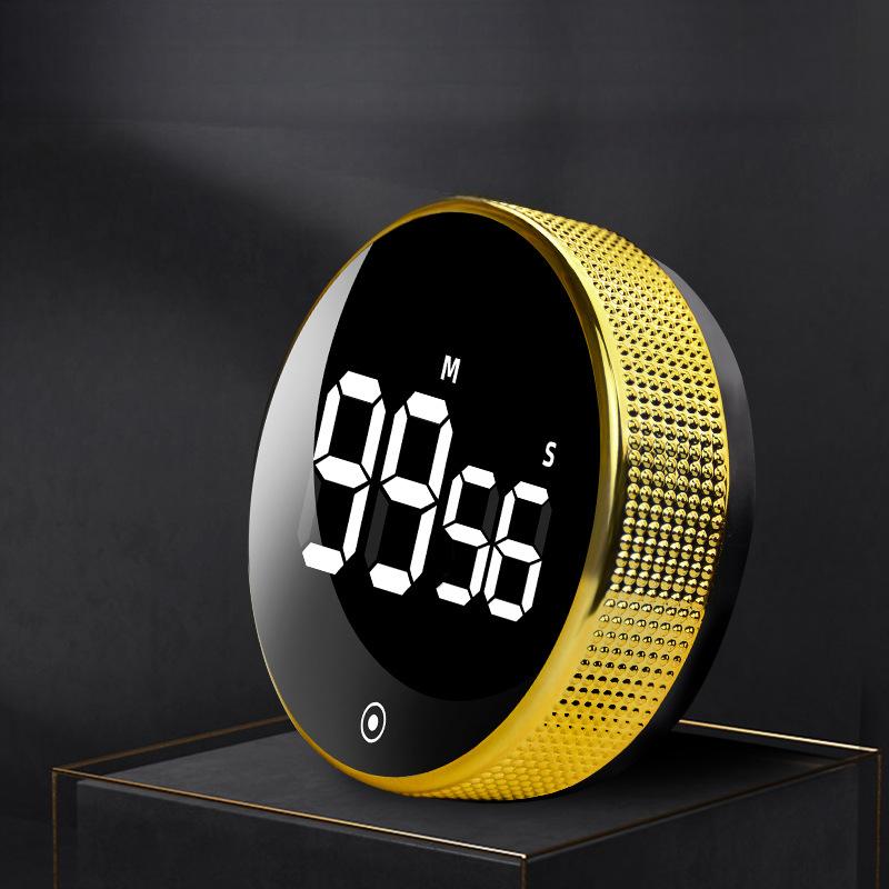 Magnetic Electronic Rotary Kitchen Timer, 0–99 Minutes 59 Seconds