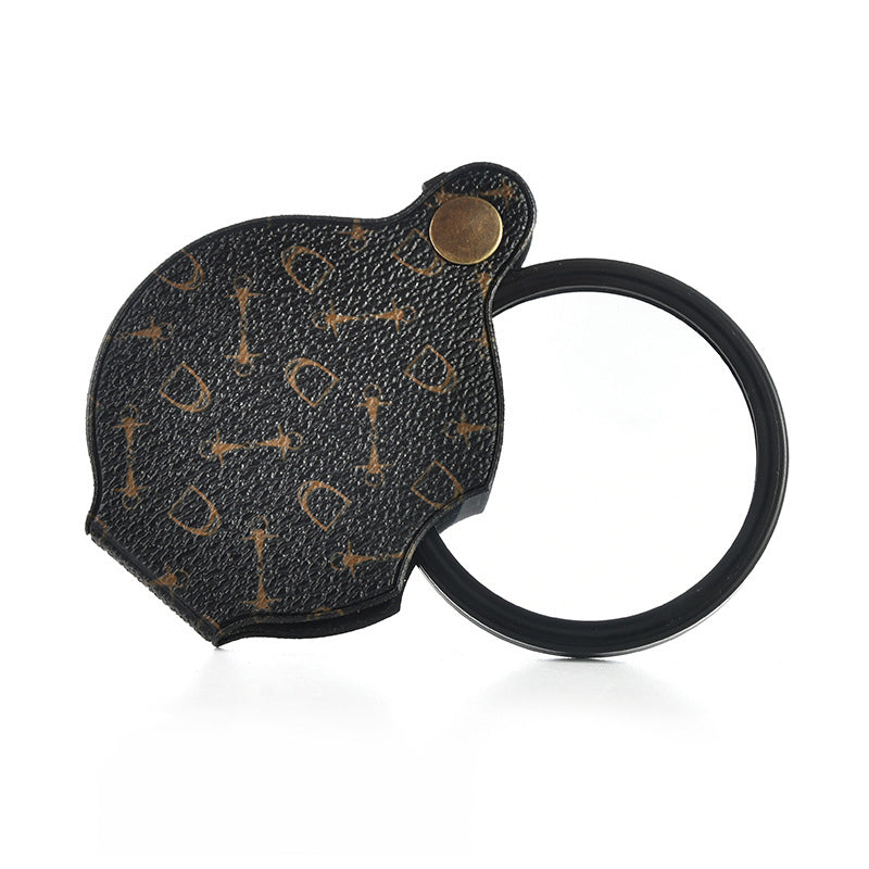 Folding Mini Magnifying Glass - ABS, Glass, 70g Pocket Size, view 11